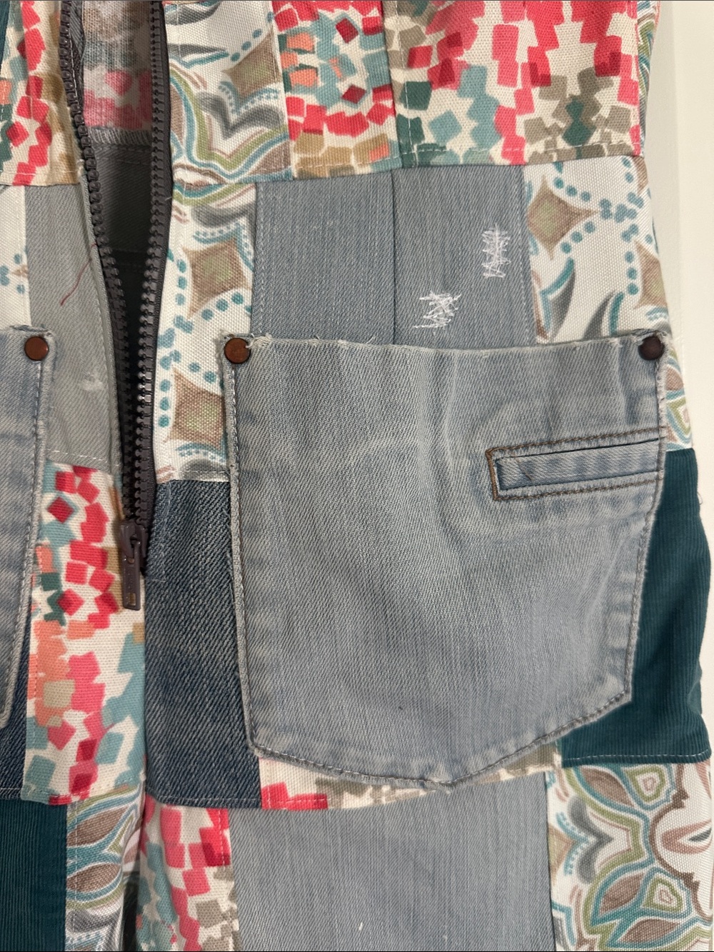 Patchwork Jumpsuit - Picture 11 of 16